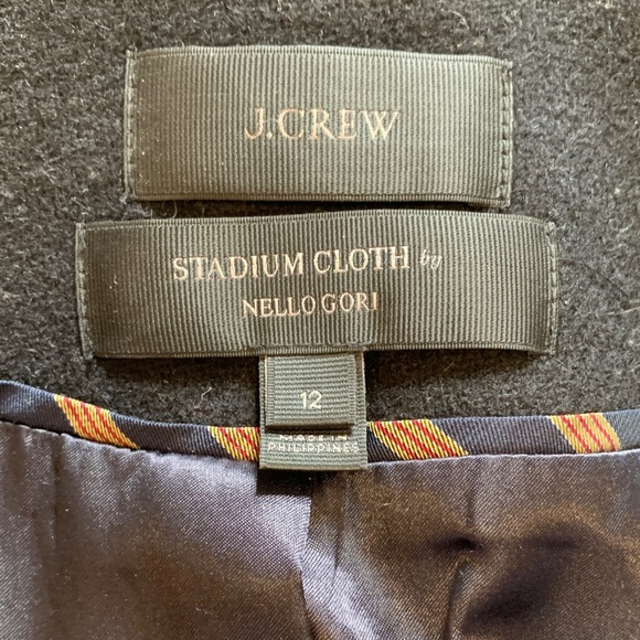 J. Crew Navy Coat with Gold Buttons (2010’s) - Picture 3 of 16